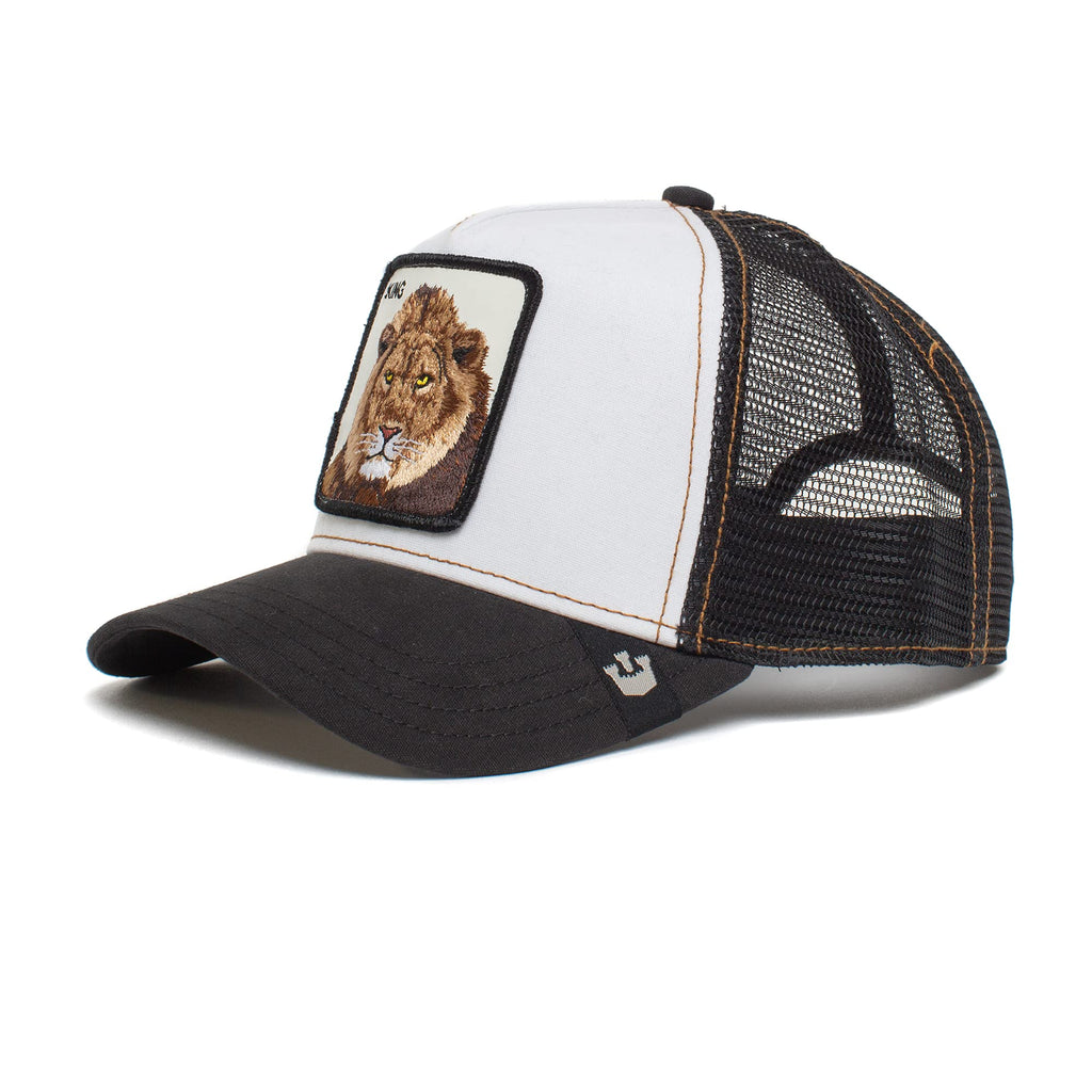Goorin Bros. The Farm Men's Trucker Hat - Baseball Snapback Cap, Mane Man, Black