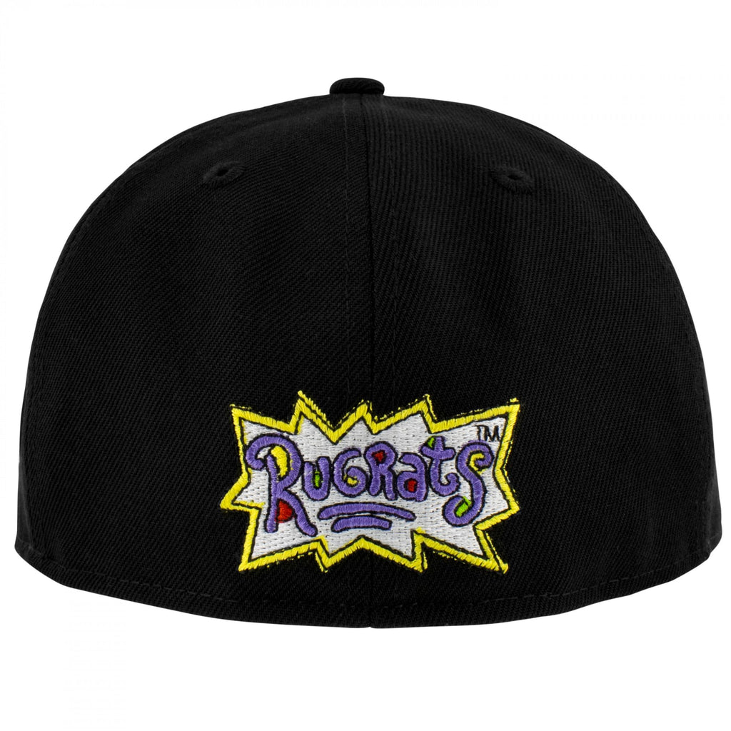 New Era The Rugrats Reptar 59Fifty Fitted Hat (US, Numeric, 7, Black)