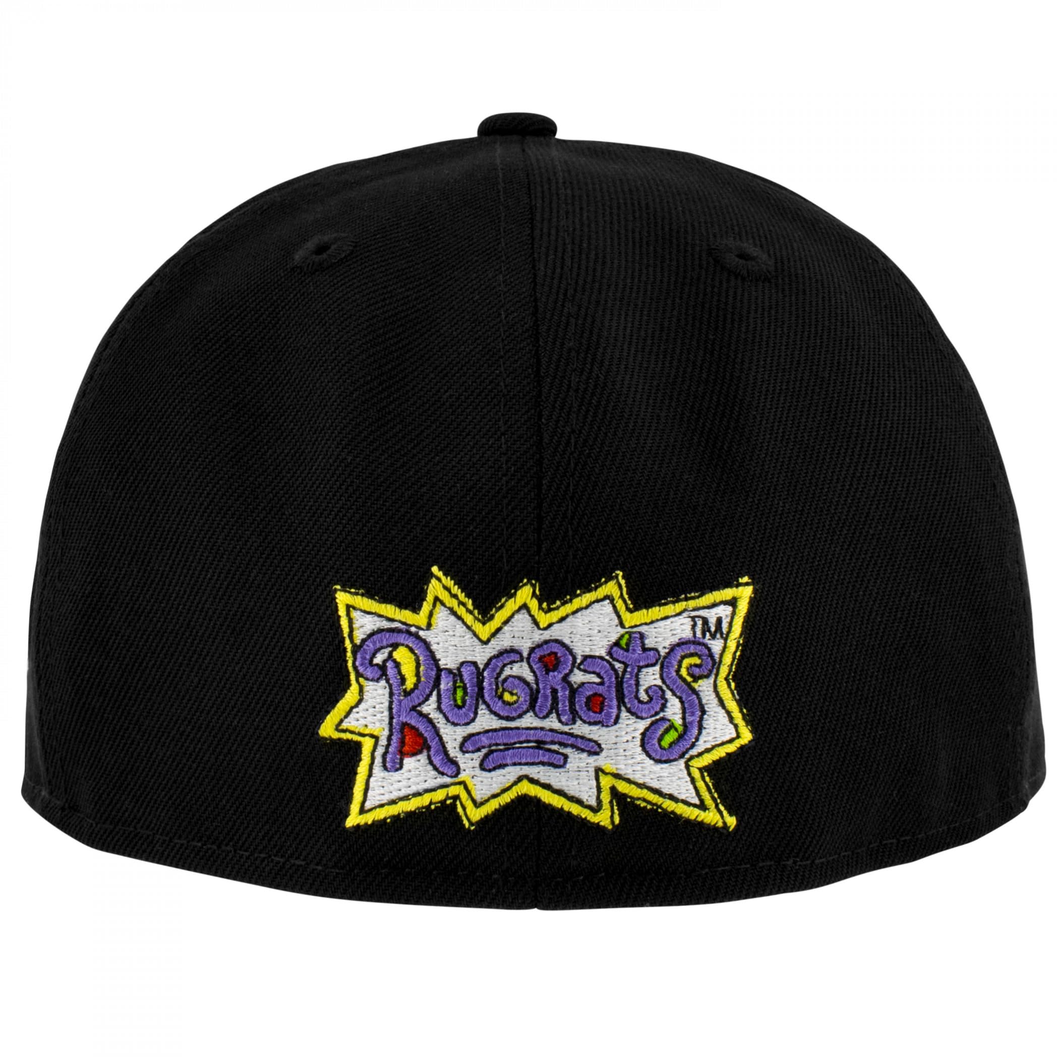 New Era The Rugrats Reptar 59Fifty Fitted Hat (US, Numeric, 7, Black)
