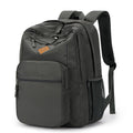 ZORFIN 26L Black Backpack for College, and Travel: Water Resistant Bookbag