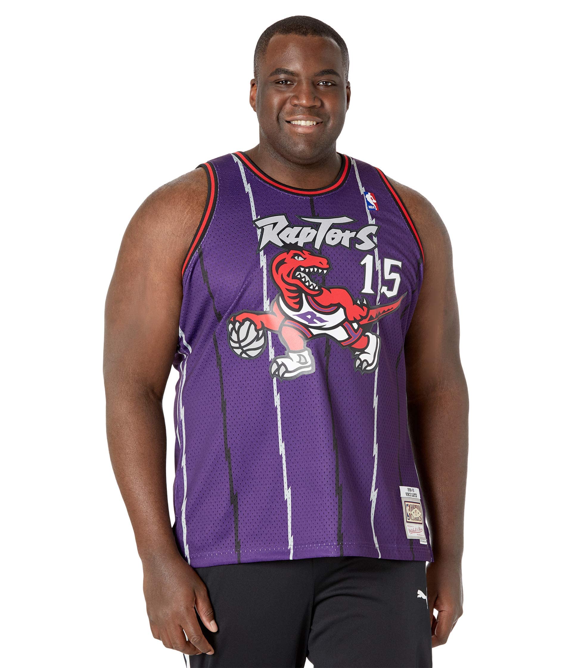 Adult Vince Carter Toronto Raptors 1998 Mitchell & Ness Throwback Swingman Jersey - Men's