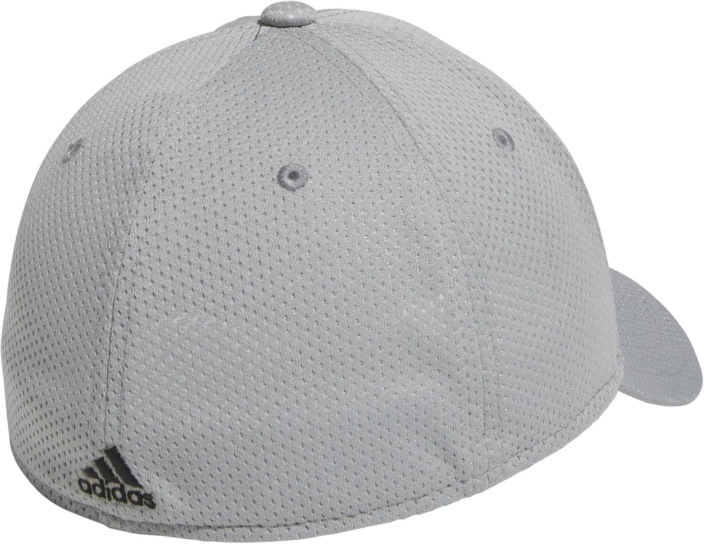 Adidas Mens Zags 2.0 Structured Mid Crown A-Flex Stretch Fit HatBaseball Cap