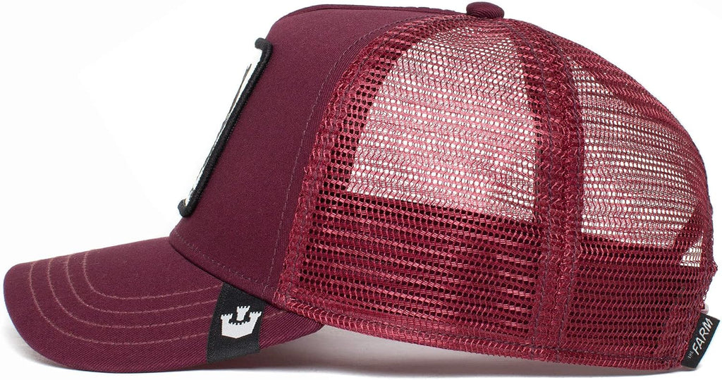 Mesh Giraffe Trucker Snapback Cap