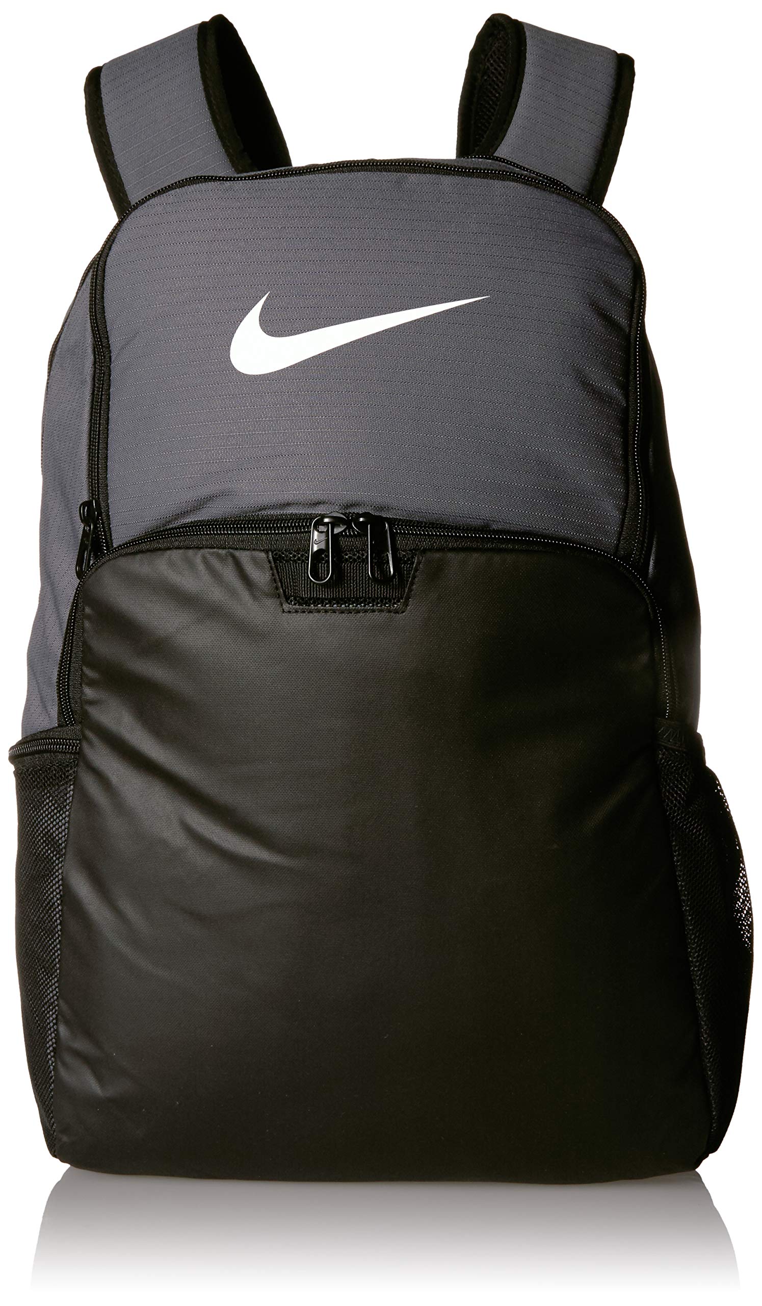 NIKE Brasilia XLarge Backpack 9.0, Black/Black/White, Misc