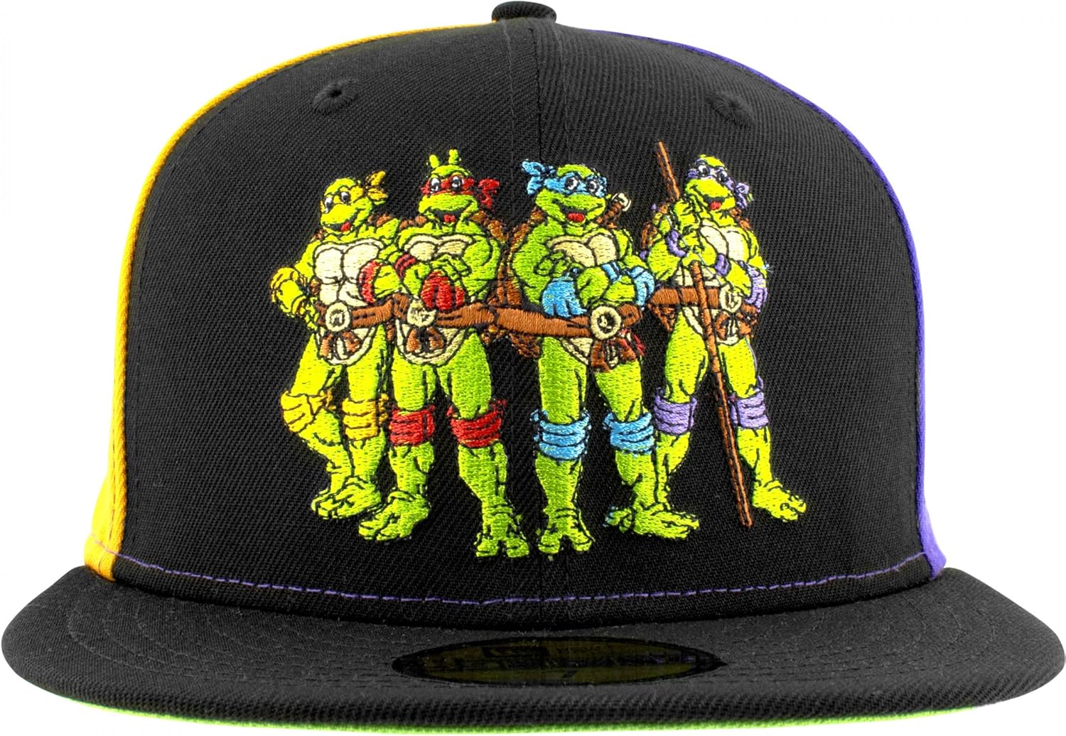 New Era Teenage Mutant Ninja Turtles Quad Colors 59Fifty Fitted Hat