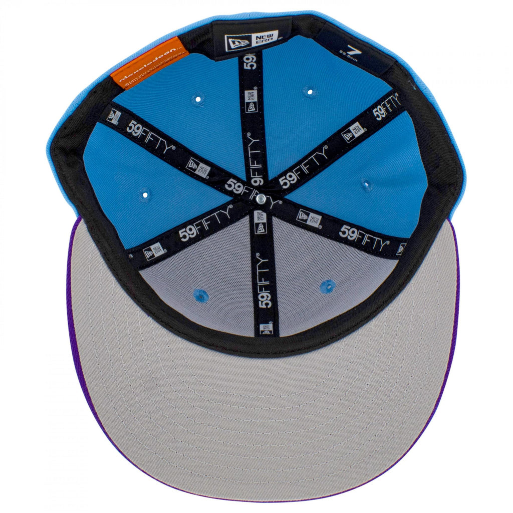 New Era The Rugrats Tommy and Chuckie 59Fifty Fitted Hat (US, Numeric, 7 1/2, Blue)