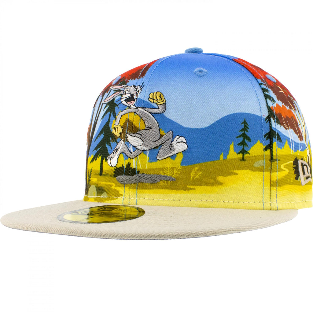 New Era Looney Tunes Rabbit Hunt 59Fifty Fitted Hat