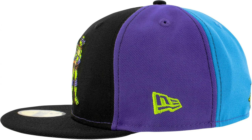 New Era Teenage Mutant Ninja Turtles Quad Colors 59Fifty Fitted Hat