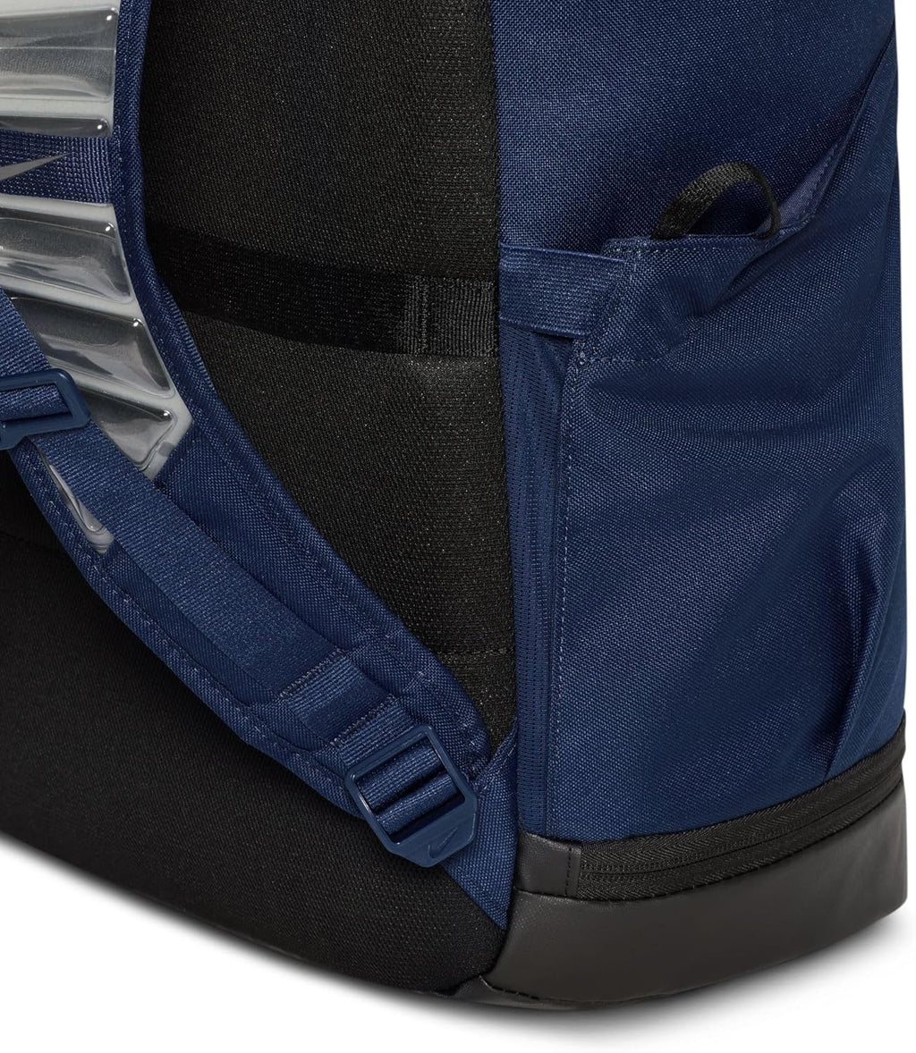 Nike, Unisex, Varsity Elite Backpack (32L), Midnight Navy/Black/Iron Grey, One Size