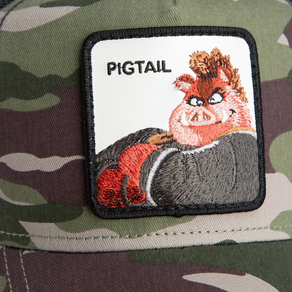 Goorin Pigtail Trucker Hat - Goorin x Bad Guys 2-57/43 Poly Cotton Blend - One Size - Unisex
