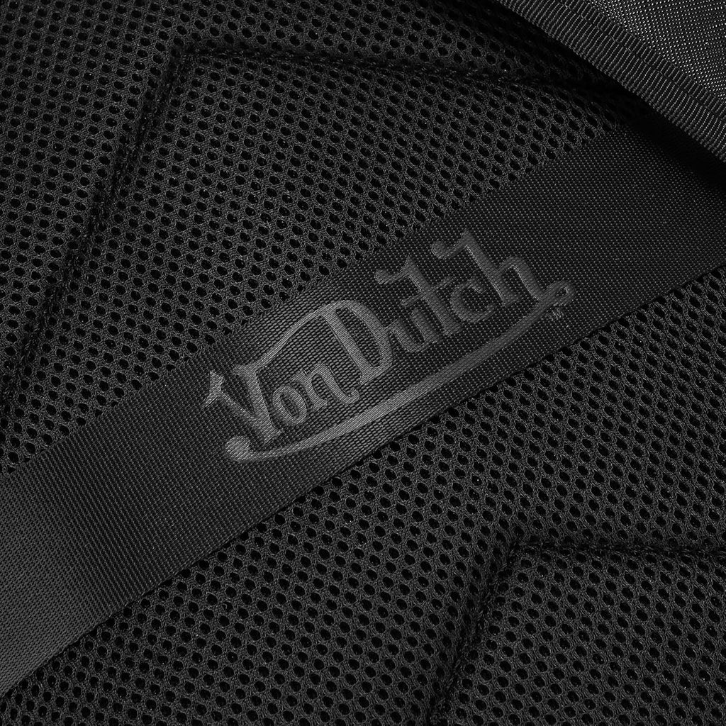 Von Dutch Small Backpack – Stylish Multi‑Purpose Backpack with Front Zip Pocket, Adjustable Straps, and Durable Design (Multi-Flying Eye)