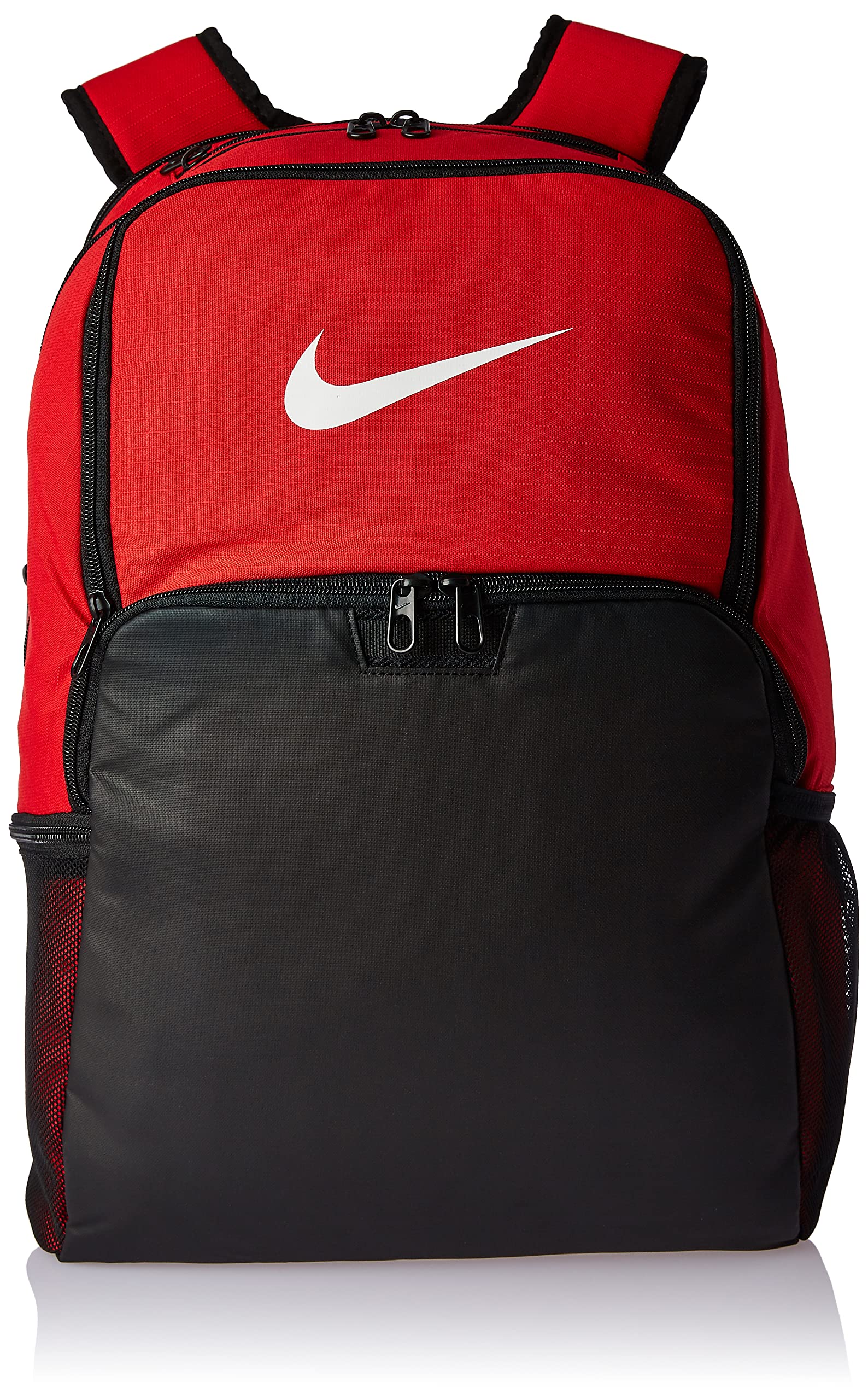 NIKE Brasilia XLarge Backpack 9.0, Black/Black/White, Misc