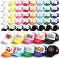 Joyclub 40 Pack Colorful Trucker Hats Bulk Adjustable Sublimation Hats Blank Snapback Mesh Baseball Cap for Man Women