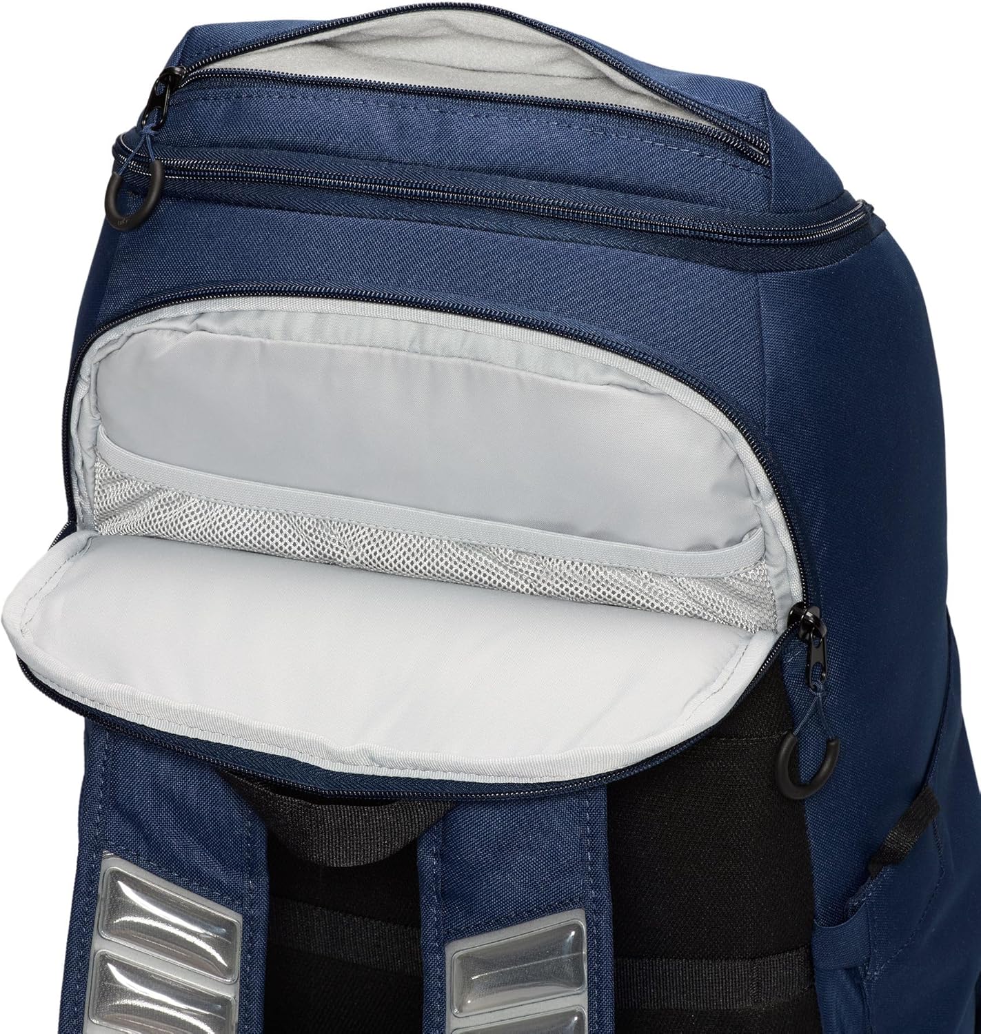 Nike, Unisex, Varsity Elite Backpack (32L), Midnight Navy/Black/Iron Grey, One Size
