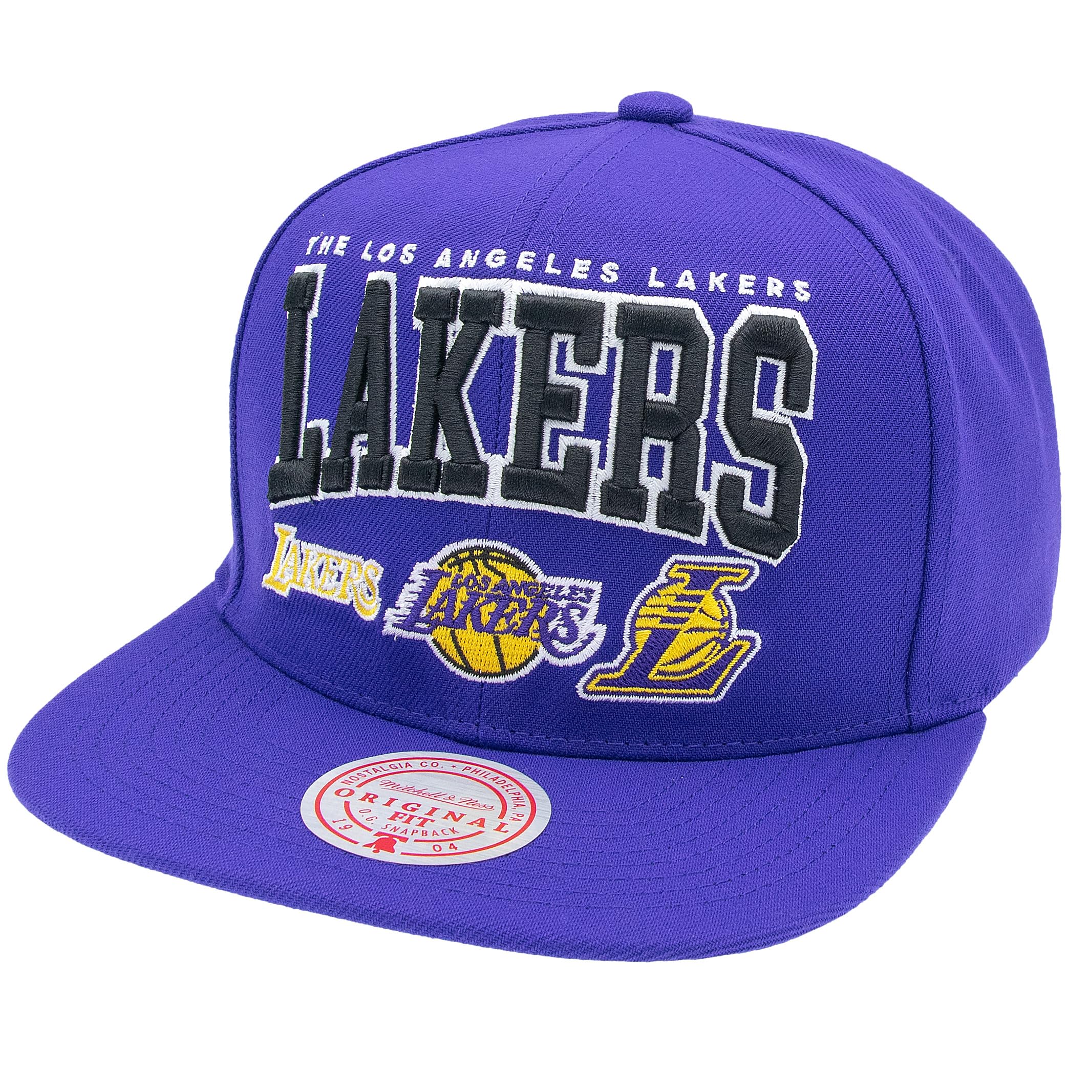 Mitchell & Ness Chicago Bulls 6X NBA Finals Championship Snapback Cap, Adjustable Hat Black Red