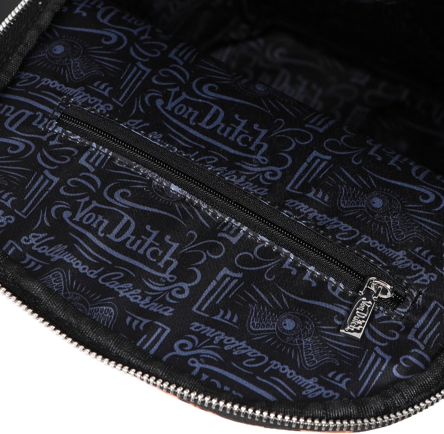 Von Dutch Large Backpack – Stylish Multi?Purpose Backpack with Front Zip Pocket, Adjustable Straps, and Durable Design (Cheetah Print)