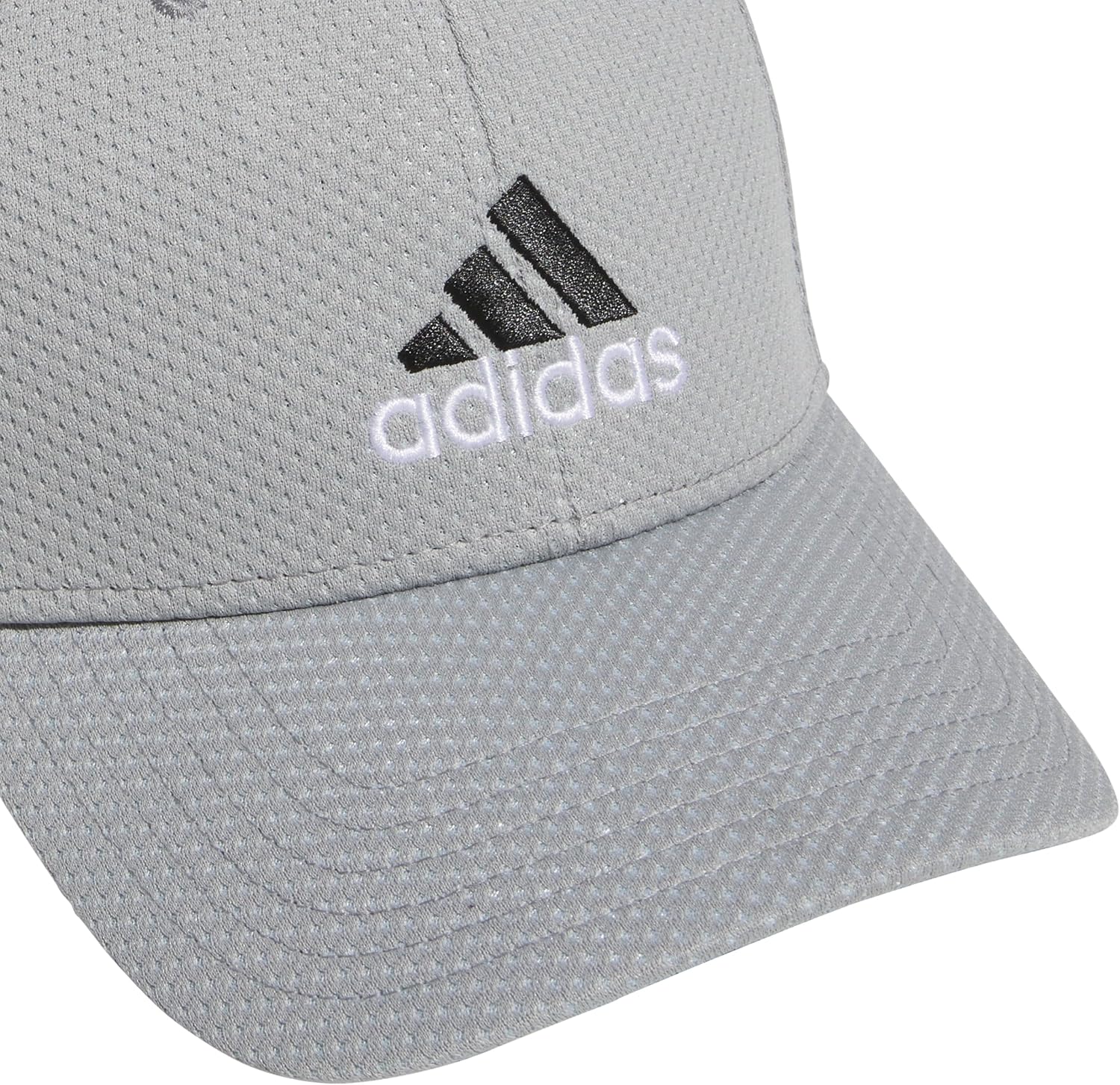 Adidas Mens Zags 2.0 Structured Mid Crown A-Flex Stretch Fit HatBaseball Cap