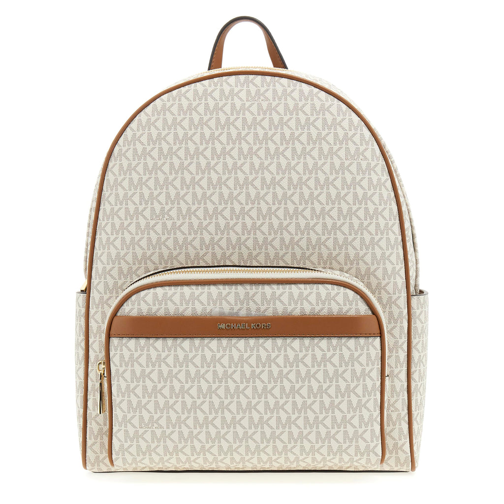 Michael Kors Bex Large Multi-Functional Backpack, Gold-Tone Hardware/Vanilla/Acorn