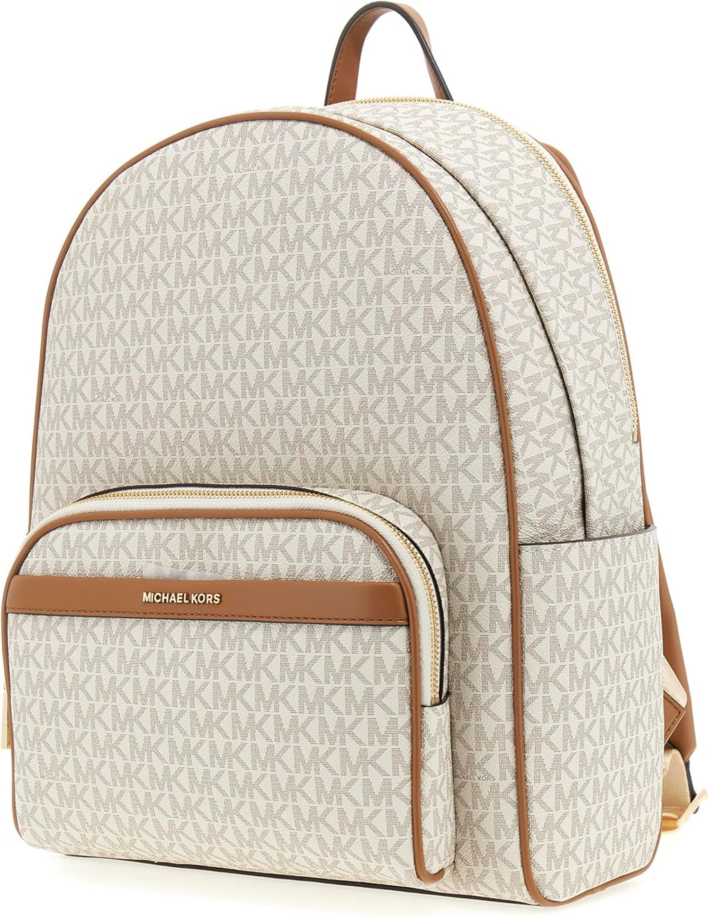Michael Kors Bex Large Multi-Functional Backpack, Gold-Tone Hardware/Vanilla/Acorn