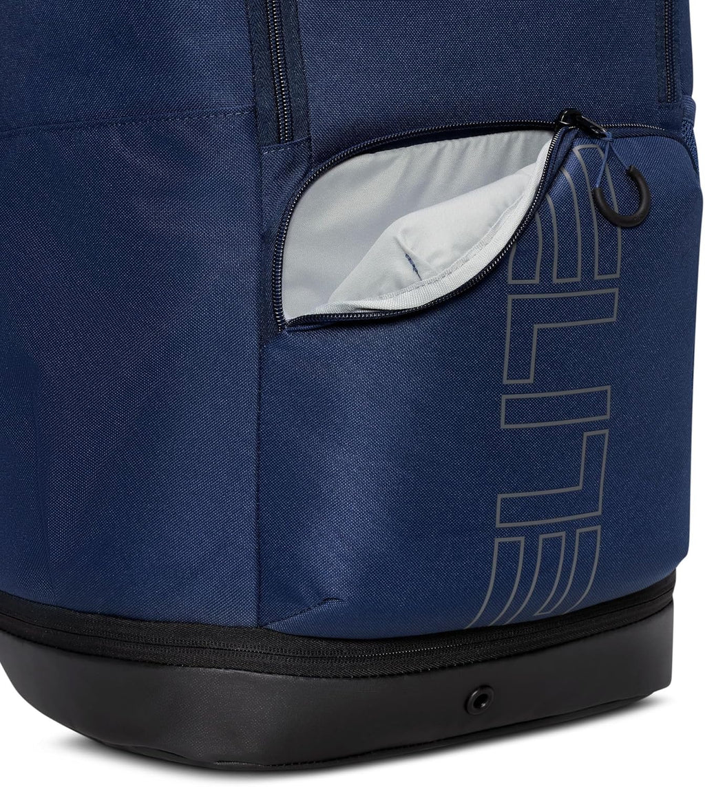 Nike, Unisex, Varsity Elite Backpack (32L), Midnight Navy/Black/Iron Grey, One Size