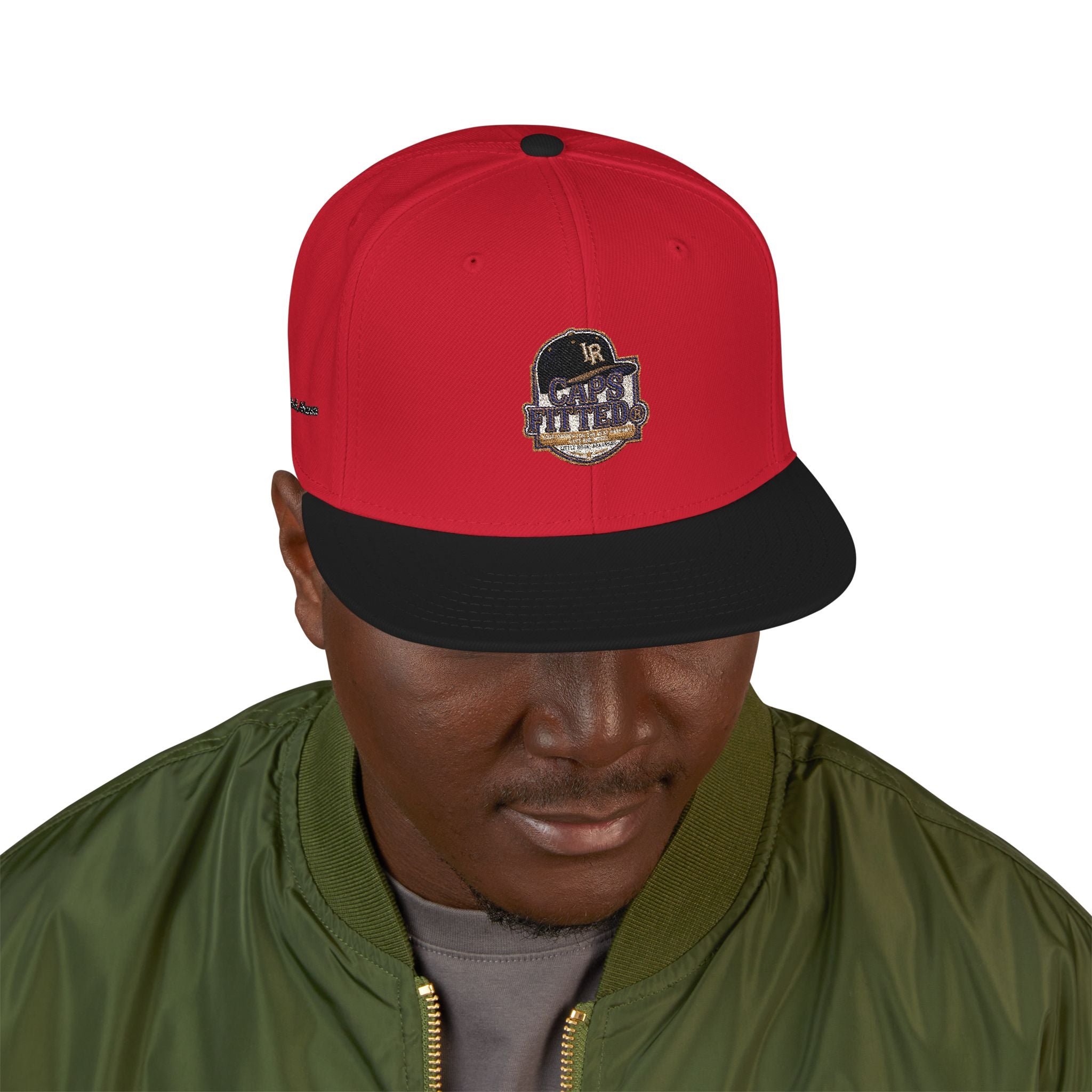 Caps Fitted Embroidered Lock Logo Snapback Hat — Urban Streetwear Cap