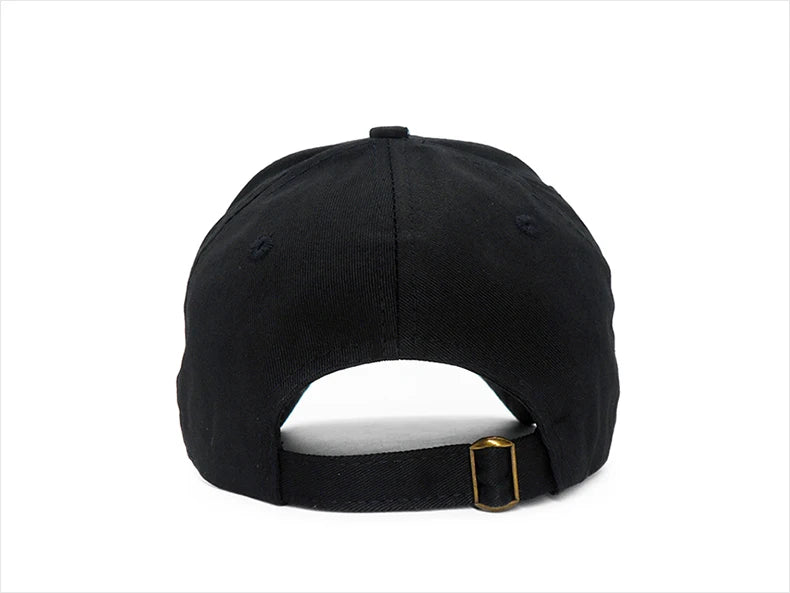Embroidered Skull Cap For Men Cotton Sports Baseball Caps Fashion Black Pattern Women Snapback Army Male Cap Hip Hop Bone