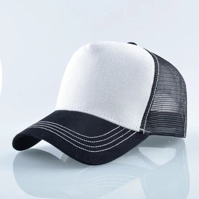 TQMSMY Men Summer Cotton Embroidery Animal Baseball Cap for Women Mesh Donkey Trucker Cap Hats For Men Gorras Casual Caps TDLV