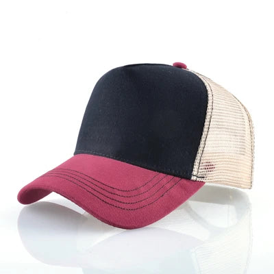 TQMSMY Men Summer Cotton Embroidery Animal Baseball Cap for Women Mesh Donkey Trucker Cap Hats For Men Gorras Casual Caps TDLV