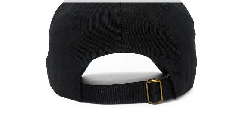 Embroidered Skull Cap For Men Cotton Sports Baseball Caps Fashion Black Pattern Women Snapback Army Male Cap Hip Hop Bone