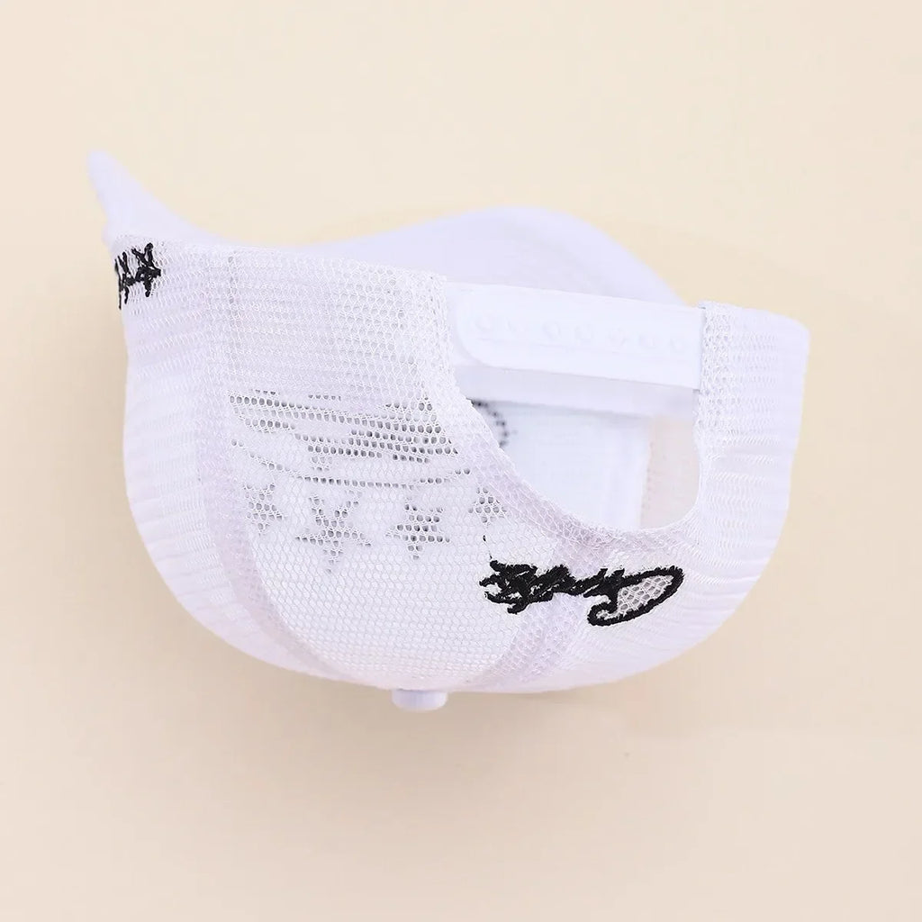 Letter Embroidery Baseball Hats New Unisex Hip Hop Breathable Personal Sunshade Mesh Versatile Street Fashion Trucker Caps