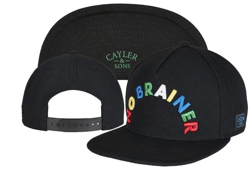 Snapback Hats for Men Hip Hop Style Hats Solid Baseball Hats Adjustable Snapback Cap Flat Brim Baseball Caps