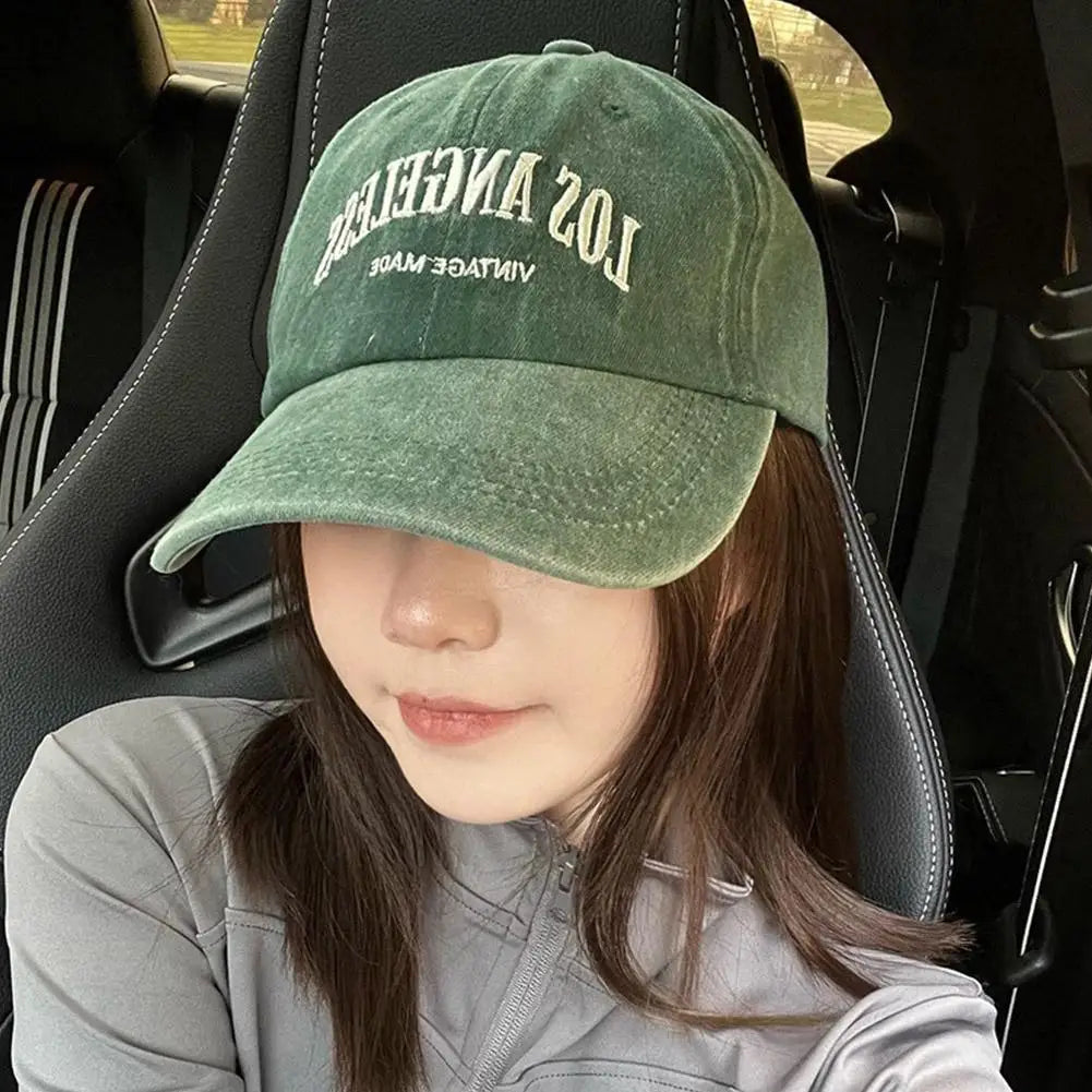 Baseball Cap for Men and Women Wide Brimmed Retro Baseball Caps Fashion Embroidery Hat Casual Retro Snapback Hats Unisex