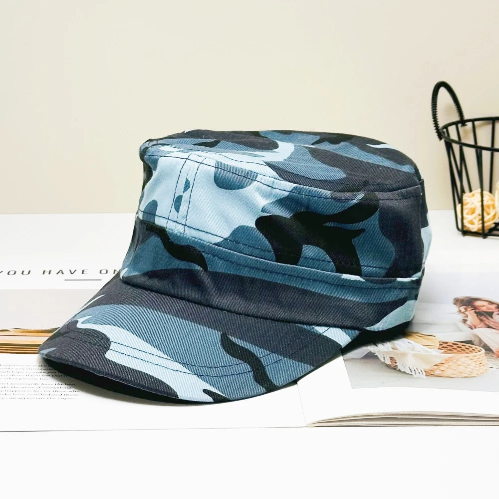 Baseball Caps for Men Women Spring Summer Camouflage Outdoor Casual Hats Fashion Flat Top