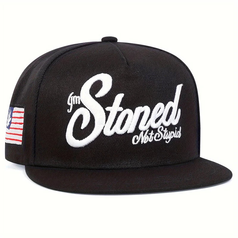 Unisex Stoned Letter Embroidery Hip-hop Hats Spring And Autumn Outdoor Adjustable Sports Casual Baseball Caps Sunscreen Hat