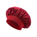 Bonnet for Sleeping Women, Double Layer Hair Satin Bonnets with Elastic Band, Sleep Cap Curly Natural Hair