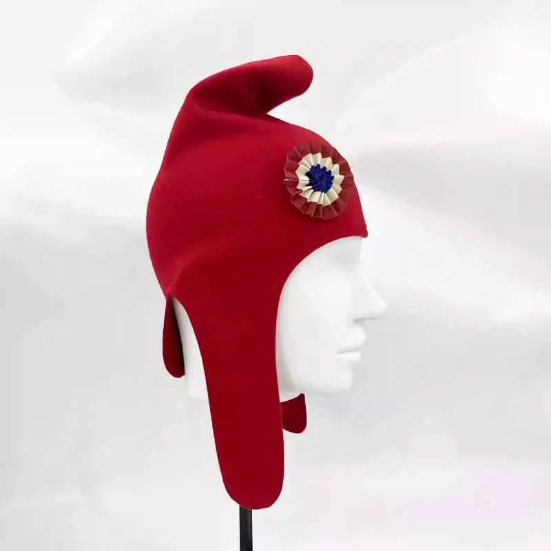 Red Bonnet Phrygien Rouge Bonnets De La Liberte French Revolution Schtroumpf Hat Liberty Cap Jacobin