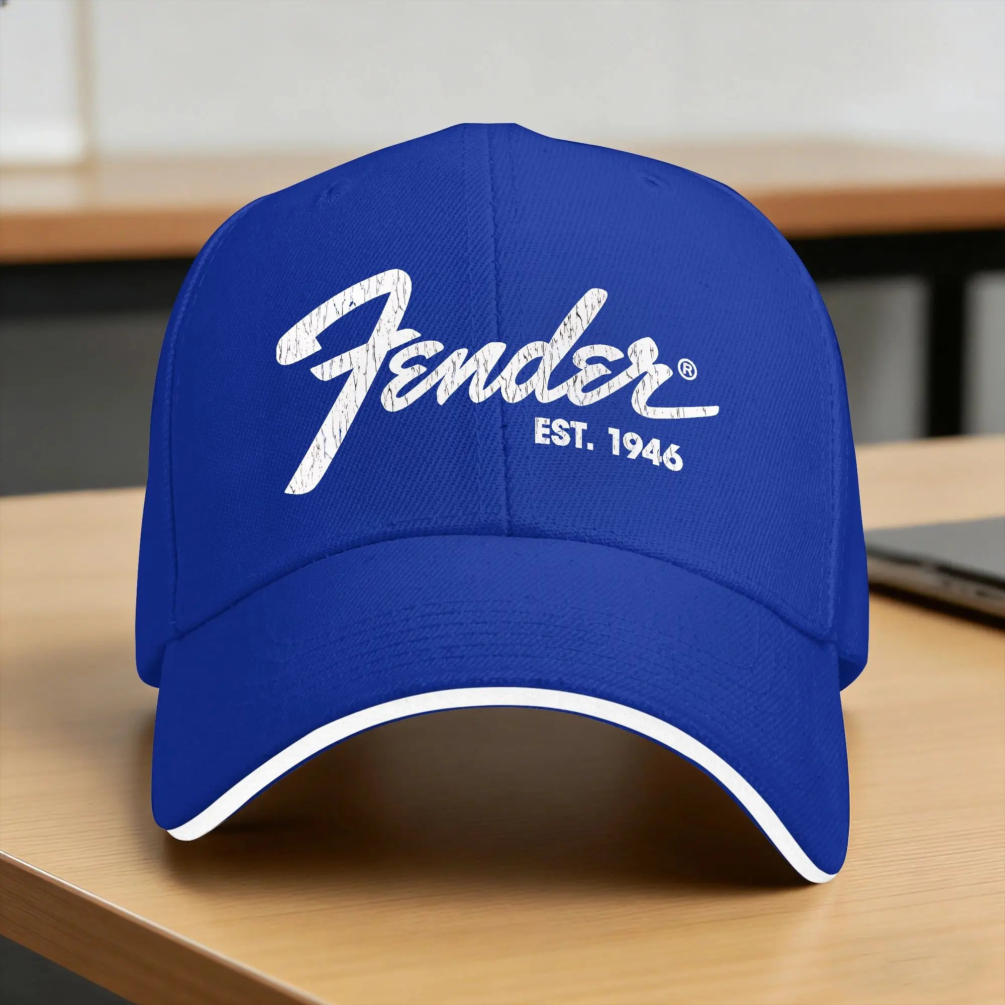 Fender Jimi Hendrix Electric Guitar Baseball Cap  Fashion Trucker Hat Summer Unisex-Teens Outdoor Sport Snapback Cap