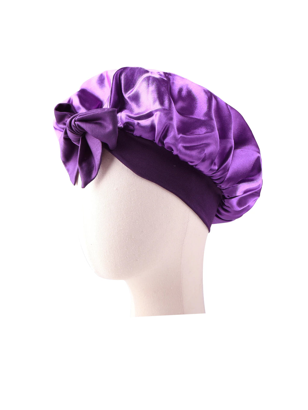 Bonnet for Kids, Kids Bonnets for Girls, Satin Silk Hair Bonnet for Sleeping, Soft Wide Band Sleep Cap for Curly Hair Braids