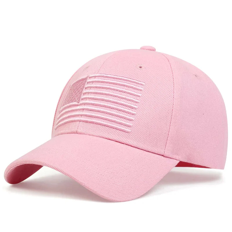Baseball Cap Bone Men Tactical Army Military Dad Hat American USA Flag Hip Hop Hat Sport Trucker Caps