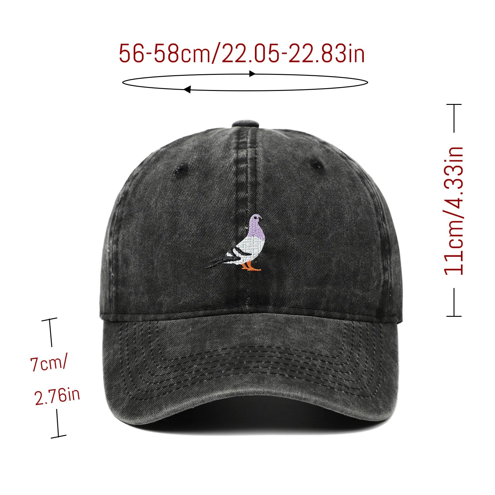 Fashion Embroidery Baseball Caps Unisex Washed Cotton Cap Outdoor Casual Snapback Hats Sports Golf Caps
