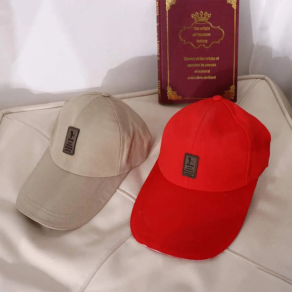 Snapback Korean Style Caps Hop Hip PU Leather Logo Golf Hat Men Baseball Caps Women Baseball Caps Letter Caps Baseball Caps