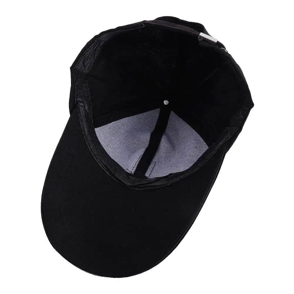 Snapback Korean Style Caps Hop Hip PU Leather Logo Golf Hat Men Baseball Caps Women Baseball Caps Letter Caps Baseball Caps