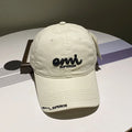 Trendy Embroidered Baseball Cap - Cotton Fabric,inner Lining, Unisex Style for Daily Wear