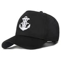 Hip Hop Baseball Caps For Men Women Cotton Anchor Embroidered Dad Hat Cotton Snapback Hip Hop Trucker Hats Outdoor Sun hats