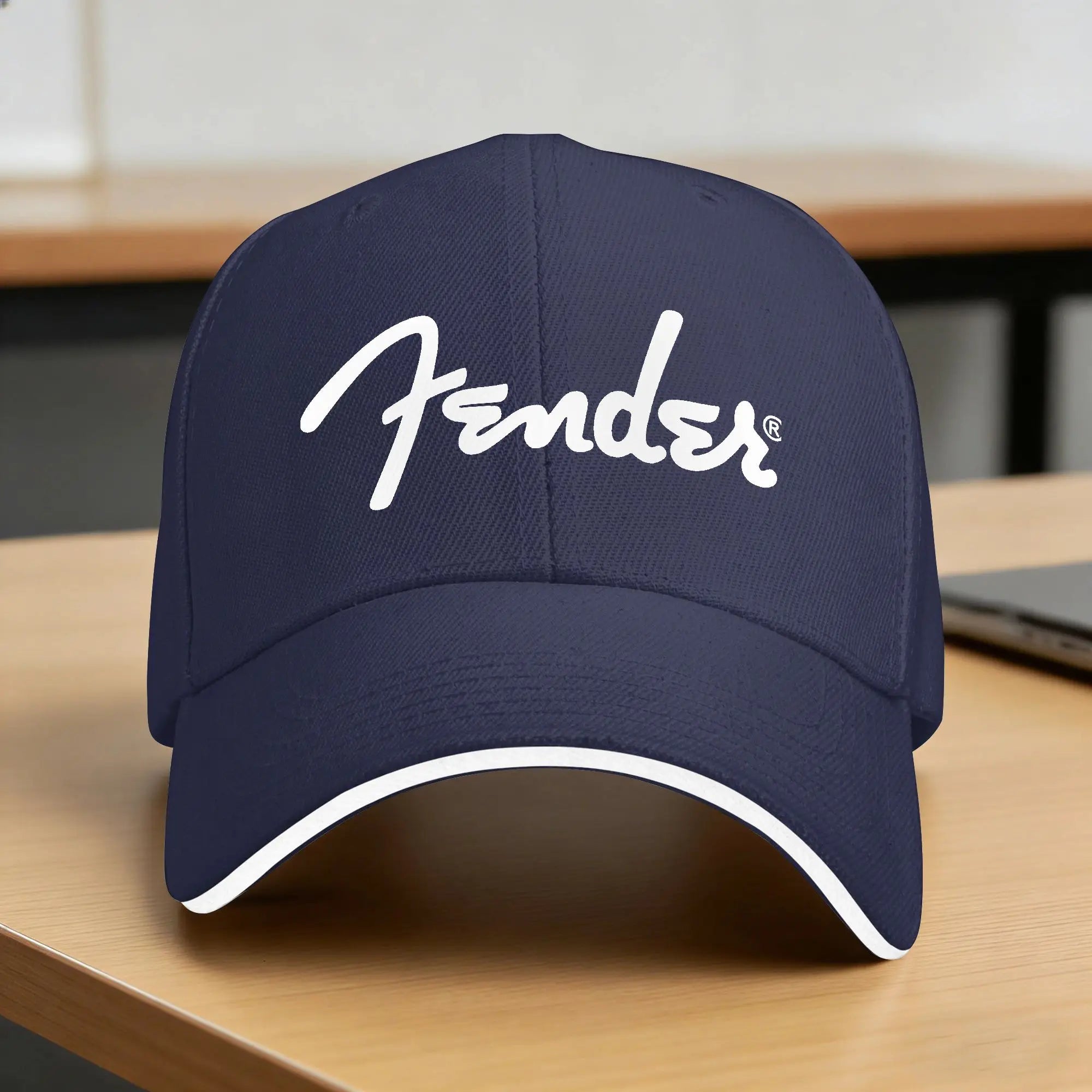 Fender Jimi Hendrix Electric Guitar Casual Baseball Cap Trucker Hat Summer High Quality Men Adult Trendy Baseball Caps