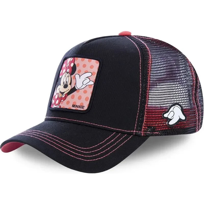 High Quality Cartoon Styles Anime  Snapback Cotton Baseball Cap Men Women Hip Hop Dad Hat Trucker Mesh Hat Dropshipping