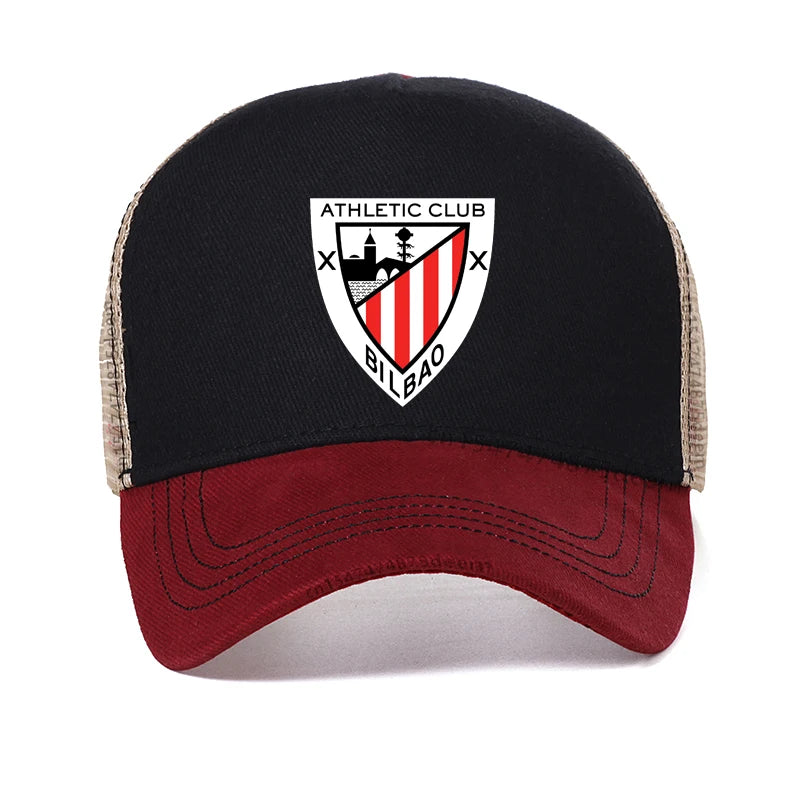 Athletic Club de Bilbao men Baseball Cap Spain soccer club athletic bilbao hat Summer Cool Mesh Snapback hats Bone Garros