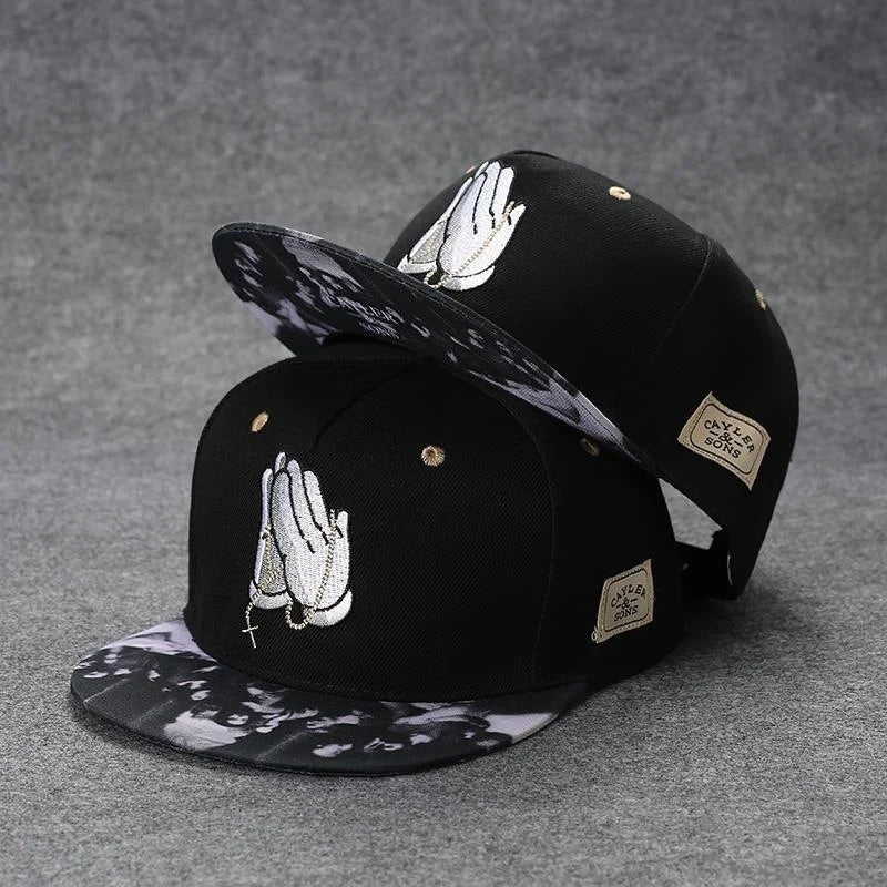 Men Snapback Hats Embroidered Fashion Hip Hop Baseball Cap For Adult adjustable Sports Leisure Caps Trucker Sunshade Caps
