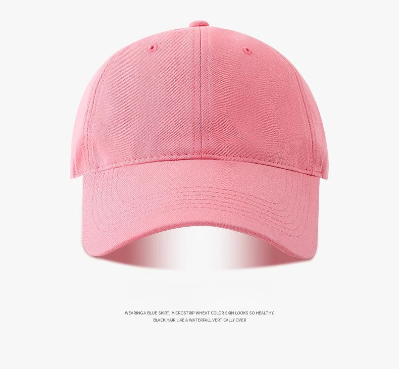 Big Size Baseball Caps Solid Color Big Head Soft Cotton Extra Large Size Women's Low Profile Golf Hats OverSize Caps For Men