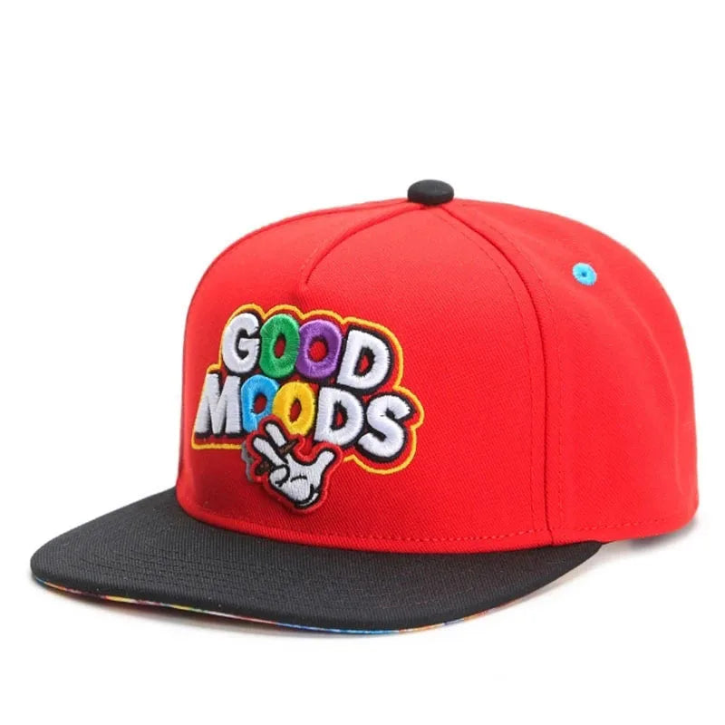 PANGKB Brand Delicioso Cap Cartoon Mordida Metal Munchies Cookie Blue Snapback Hat Adults Outdoor Travel Sun Baseball Sports cap